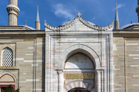 EDIRNE, TURKEY - MAY 26, 2018: Selimiye Mosque - The second largest mosque in Turkey in city of Edirne,  East Thrace, Turkeyのeditorial素材