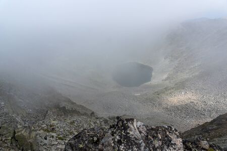 Amazing Landscape from Musala peak, Rila mountain, Bulgariaの写真素材