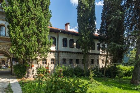 Medieval Maglizh Monastery of Saint Nicholas, Stara Zagora region, Bulgariaの写真素材