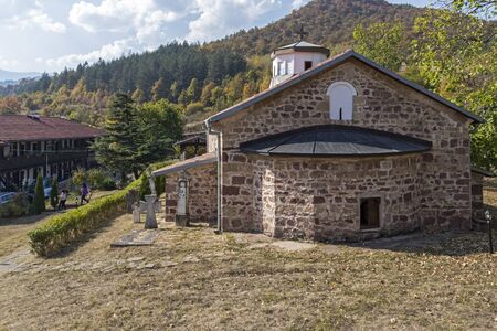 CHIPROVTSI, BULGARIA - OCTOBER 19, 2019: Medieval Chiprovtsi Monasterydedicated to Saint John of Rila, Montana Province, Bulgariaのeditorial素材