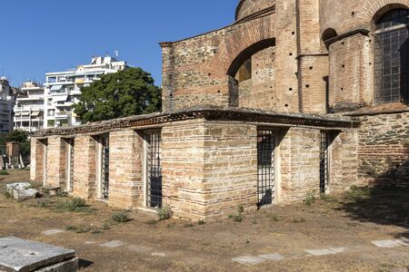THESSALONIKI, GREECE - SEPTEMBER 22, 2019: Rotunda Roman Temple in the center of city of Thessaloniki, Central Macedonia, Greeceのeditorial素材