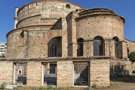 THESSALONIKI, GREECE - SEPTEMBER 22, 2019: Rotunda Roman Temple in the center of city of Thessaloniki, Central Macedonia, Greeceのeditorial素材