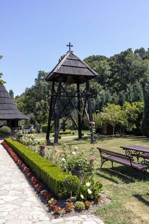 VELIKA PLANA, SERBIA - AUGUST 13, 2019: Pokajnica Monastery near town of Velika Plana, Sumadija and...