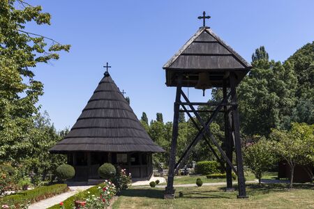 VELIKA PLANA, SERBIA - AUGUST 13, 2019: Pokajnica Monastery near town of Velika Plana, Sumadija and Western Serbiaのeditorial素材
