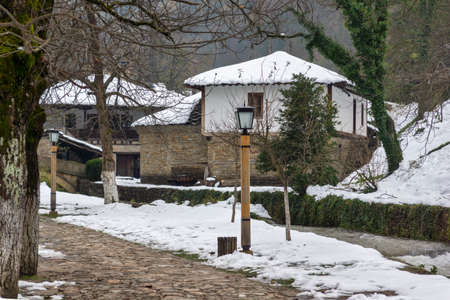 ETAR, GABROVO, BULGARIA- NOVEMBER 1, 2014: Architectural Ethnographic Complex Etar (Etara) near town of Gabrovo, Bulgariaのeditorial素材