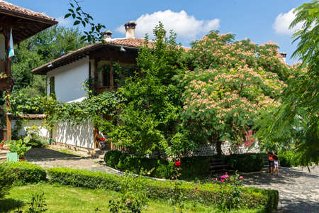 KLISURA MONASTERY, BULGARIA - AUGUST 10, 2014: Medieval Klisura Monastery dedicated to Saints Cyril and Methodius, Montana Province, Bulgariaのeditorial素材