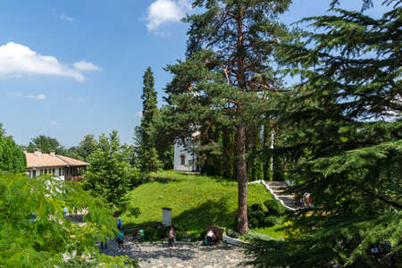 KLISURA MONASTERY, BULGARIA - AUGUST 10, 2014: Medieval Klisura Monastery dedicated to Saints Cyril and Methodius, Montana Province, Bulgariaのeditorial素材