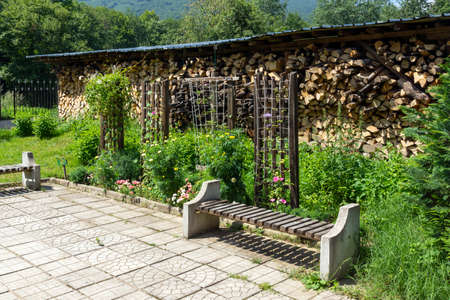 KLISURA MONASTERY, BULGARIA - AUGUST 10, 2014: Medieval Klisura Monastery dedicated to Saints Cyril and Methodius, Montana Province, Bulgariaのeditorial素材