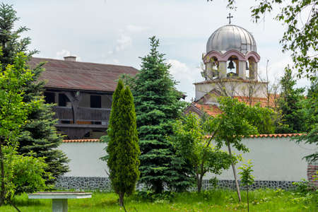 SOFIA, BULGARIA - MAY 24, 2014: Orthodox Saint Mina (Menas) Monastery, Sofia City Region, Bulgaria