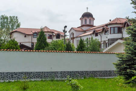 SOFIA, BULGARIA - MAY 24, 2014: Orthodox Saint Mina (Menas) Monastery, Sofia City Region, Bulgaria