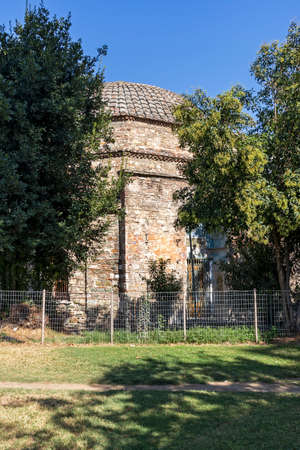 Ottoman bathhouse Bey Hamam located at Egnatia street  in the center of city of Thessaloniki, Central Macedonia, Greeceのeditorial素材