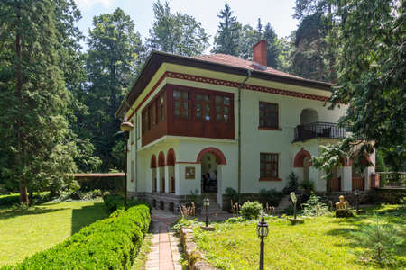 KLISURA MONASTERY, BULGARIA - AUGUST 10, 2014: Medieval Klisura Monastery dedicated to Saints Cyril and Methodius, Montana Region, Bulgariaのeditorial素材