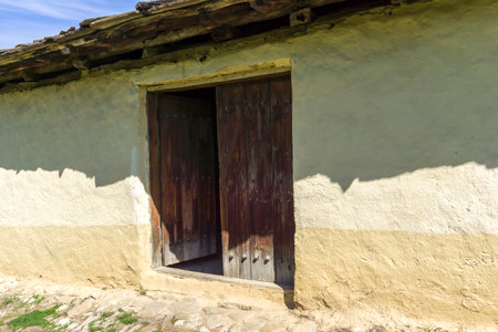 KAKRINA, BULGARIA - APRIL 9, 2014: Museum Kakrinsko Hanche built on the site of the capture of Vasil Levski in Kakrina Village, Lovech Region, Bulgariaのeditorial素材