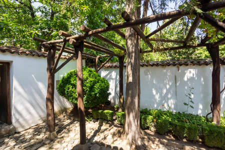 KARLOVO, BULGARIA - AUGUST 3, 2014: National museum Vasil Levski in town of Karlovo, Plovdiv Region, Bulgariaのeditorial素材