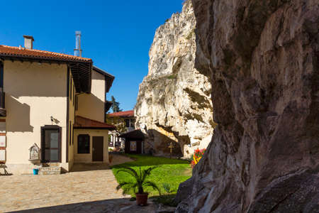 Medieval Basarbovo Rock Monastery dedicated to Saint Dimitar Basarbowski, Ruse Region, Bulgaria