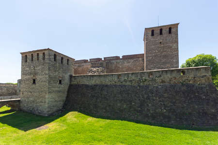 Medieval Baba Vida Fortress at the coast of Danube river in town of Vidin, Bulgaria