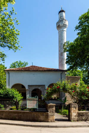 VIDIN, BULGARIA - MAY 23, 2021: Osman Pazvantoglu mosque in town of Vidin, Bulgariaのeditorial素材