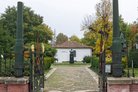 PLEVEN, BULGARIA - NOVEMBER 8, 2020: Panorama of the center of city of Pleven, Bulgariaのeditorial素材