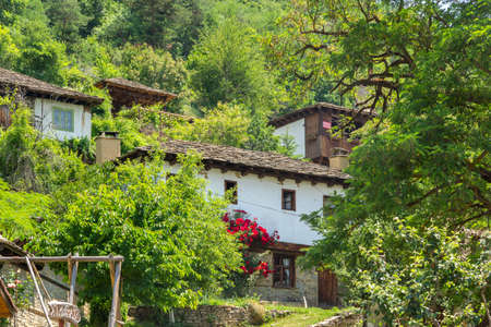 Village of Leshten with Authentic nineteenth century houses, Blagoevgrad Region, Bulgaria