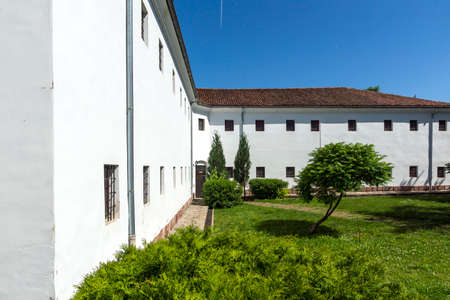 VIDIN, BULGARIA - MAY 23, 2021: Cross Barracks Museum at the center of town of Vidin, Bulgariaのeditorial素材
