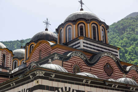 RILA MONASTERY, BULGARIA - JUNE 24, 2021: Orthodox Monastery of Saint Ivan (John) of Rila (Rila Monastery), Kyustendil Region, Bulgariaのeditorial素材