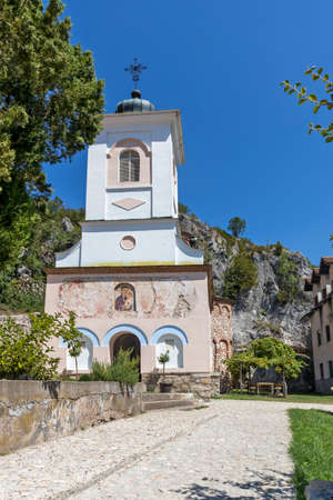 Medieval Vitovnica Monastery near town of Petrovac, Sumadija and Western Serbiaの写真素材