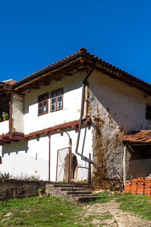 Medieval Razboishte monastery dedicated to Presentation of The Virgin Mary, Sofia City Region,  Bulgariaの写真素材