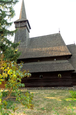 BUCHAREST, ROMANIA - AUGUST 17, 2021: Dimitrie Gusti National Village Museum in city of Bucharest, Romaniaのeditorial素材