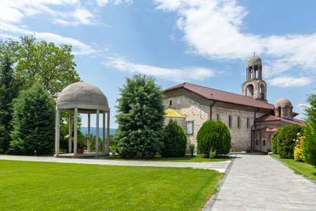 Orthodox Hadzhidimovo Monastery of Saint George, Blagoevgrad region, Bulgariaの写真素材