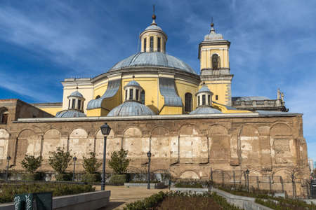 MADRID, SPAIN - JANUARY 23, 2018:  Amazing view of San Francisco el Grande church in City of Madrid, Spainのeditorial素材