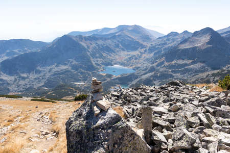 Amazing Landscape of Pirin Mountain near Polezhan Peak, Bulgaria