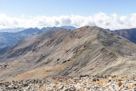Amazing Landscape of Pirin Mountain near Polezhan Peak, Bulgariaの写真素材