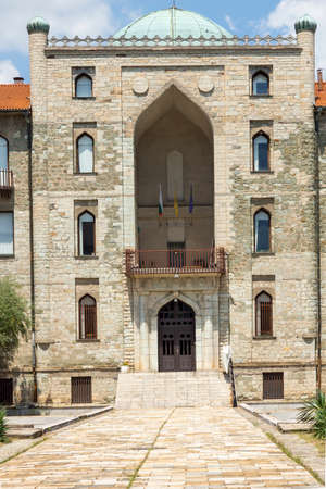 Outside view of Historical Museum at the center of town of Kardzhali,  Bulgariaのeditorial素材