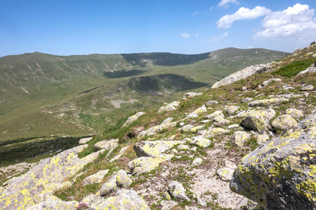 Amazing Summer Landscape of Rila Mountain near Kalin peaks, Bulgaria