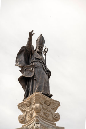 Amazing view of The Old town of Lecce, Apulia Region, Italyの写真素材