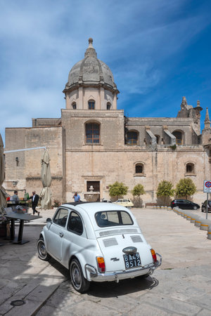 MONOPOLI, ITALY - MAY 13, 2024: Amazing view of The Old town of Monopoli, Apulia Region, Italyのeditorial素材