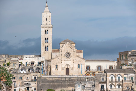 Amazing view of The Old town of Matera, Basilicata Region, Italy