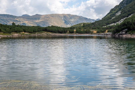 Amazing Landscape of The Stinky Lake (Smradlivoto Lake), Rila mountain, Bulgariaの写真素材