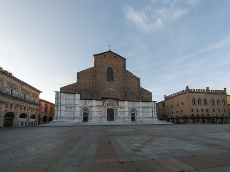 Panorama of Bologna city center, Emilia-Romagna, Italy