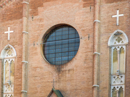 Panorama of Bologna city center, Emilia-Romagna, Italy