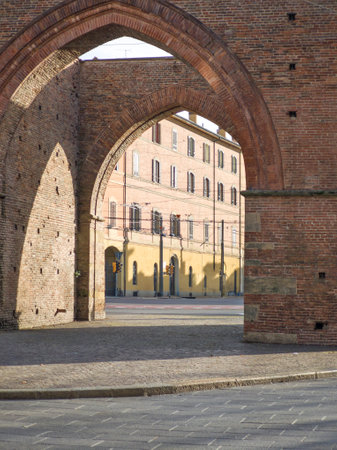 Amazing Panorama of Bologna city center, Emilia-Romagna, Italy