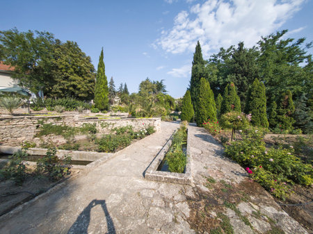 Amazing view of Botanical Garden in town of Balchik, Dobrich region, Bulgariaの写真素材