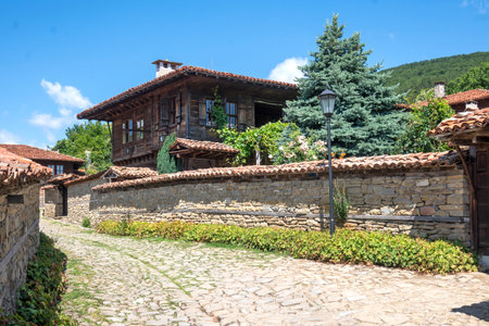 Village of Zheravna with nineteenth century houses, Sliven Region, Bulgaria