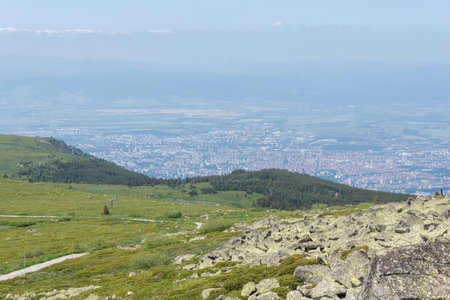 Spring Landscape of Vitosha Mountain, Bulgariaの写真素材