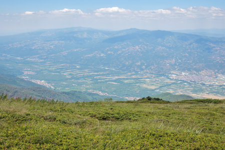 Summer view of Belasitsa Mountain around Kongur peak, Blagoevgrad Region, Bulgaria
