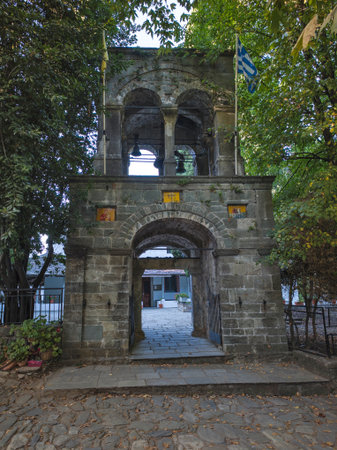 Amazing view of Zagora Village at Pelion Mountain, Thessaly, Greeceの写真素材