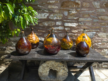 Evangelistria Monastery The Annunciation to the Virgin Mary at Skiathos island, Sporades, Thessaly, Greeceの写真素材