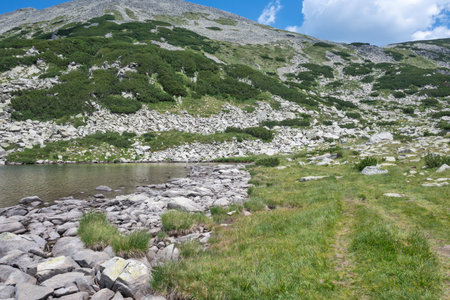 Amazing landscape of Pirin Mountain near Banderitsa Area, Bulgaria
