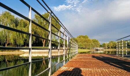 Tranquil gardenの写真素材
