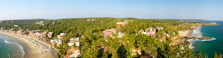 View from the lighthouse at resort Kovalam, Kerala, India